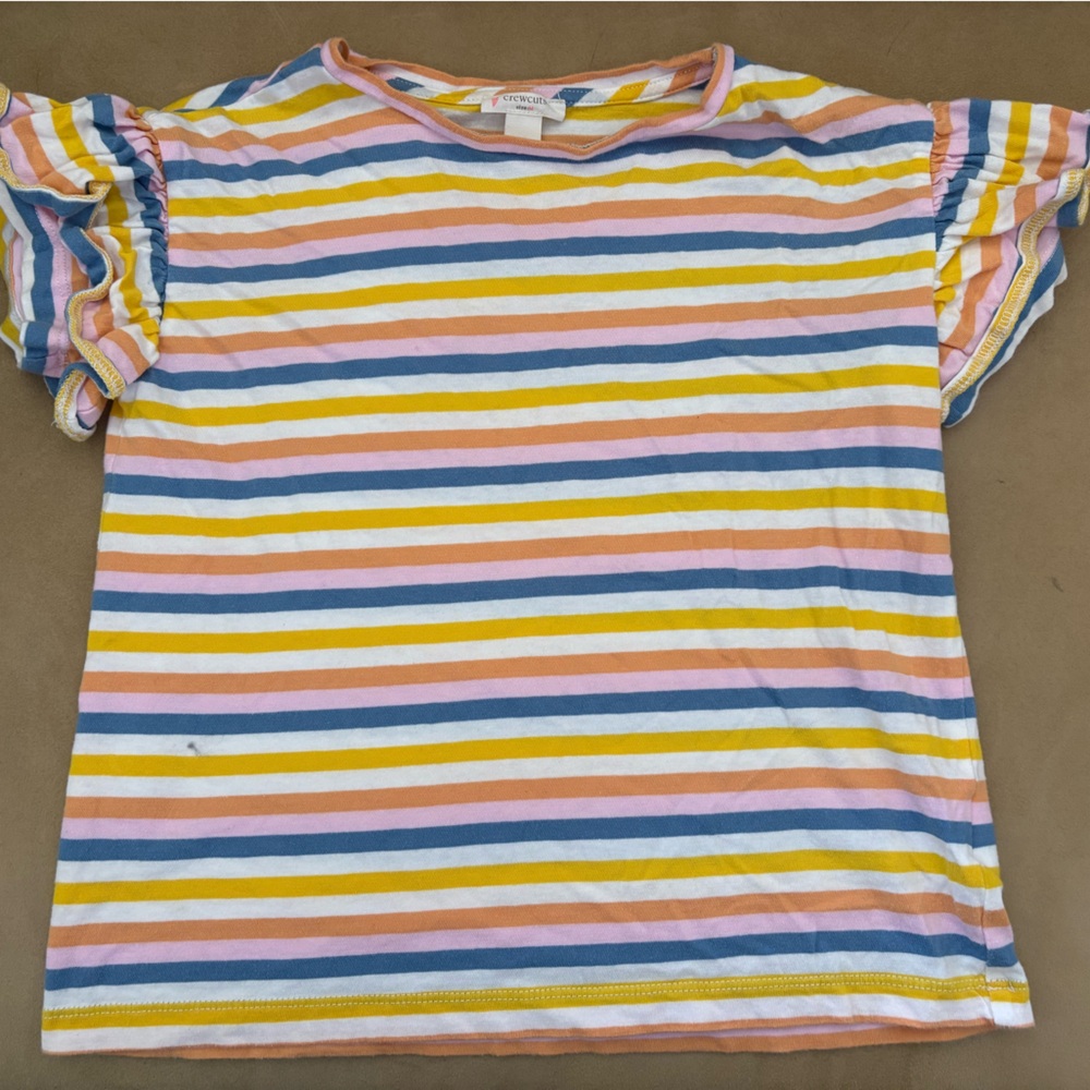 Crewcuts Colorful Striped Top